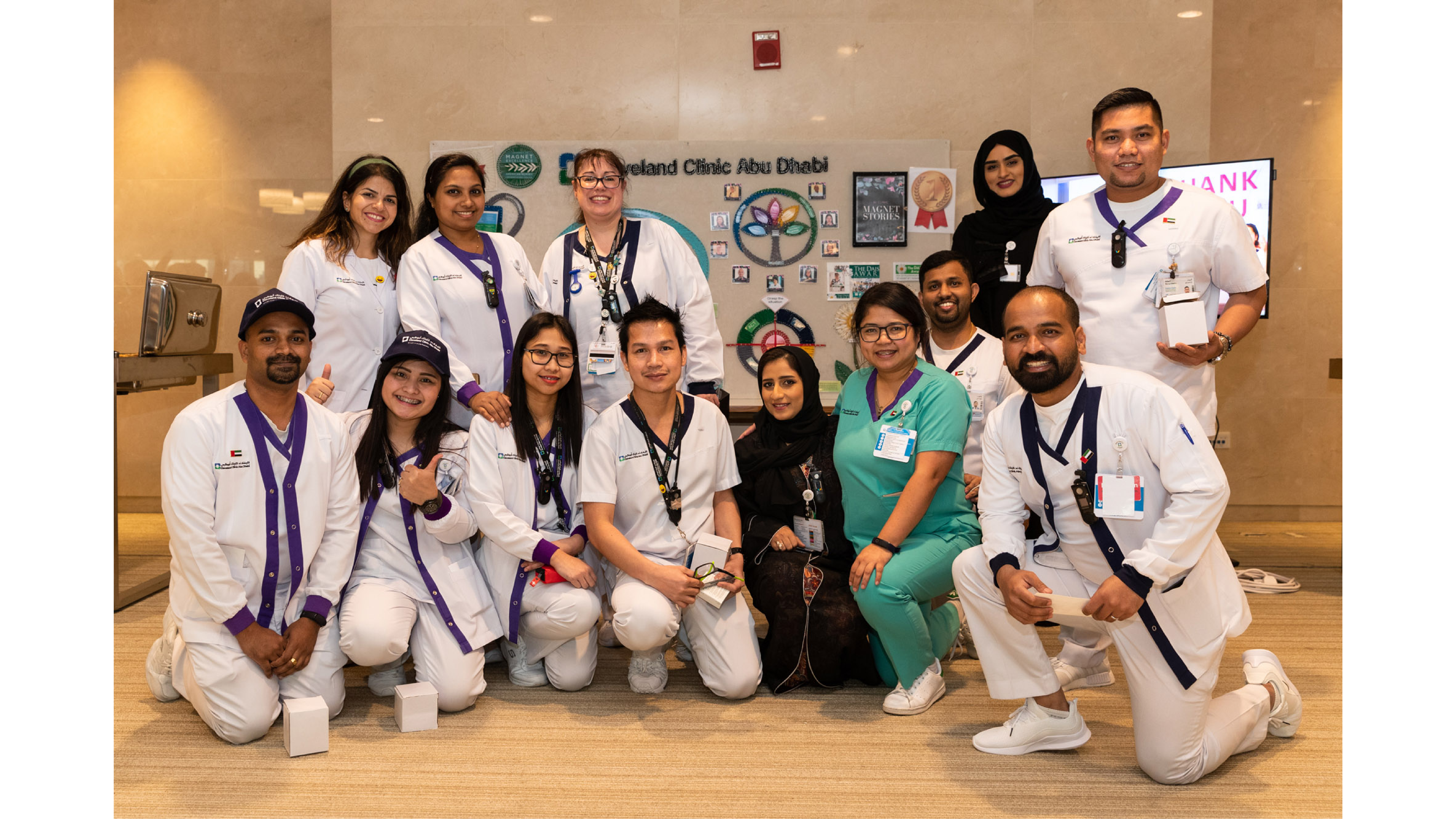 Mass on Boarding Cleveland Clinic Abu Dhabi: 2014 till 2015